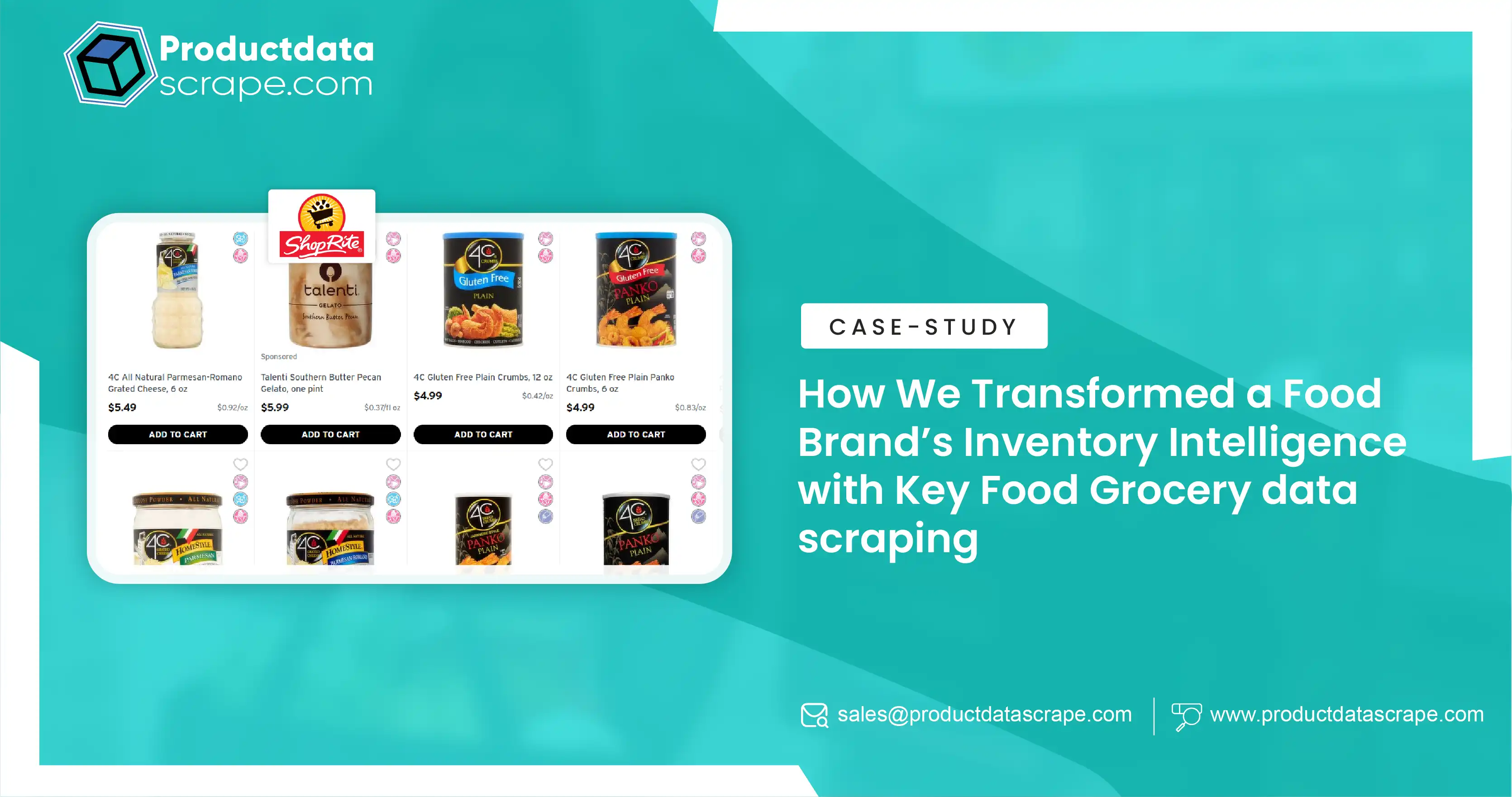 How We Enabled a Brand to Optimize Pricing Analytics Using ShopRite Grocery Delivery Data Scraping